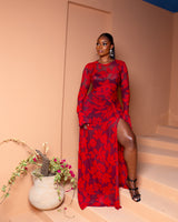 Milan Mesh (Crimson Bloom)