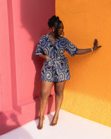 Aduke Ankara Short Set (Halo print)