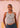 Ziva Signature Tank – Heather Grey with Black Emblem