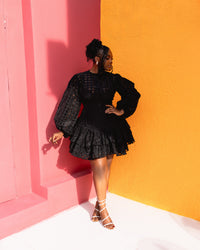 Ozinna Skirt Set (Midnight Check Print)