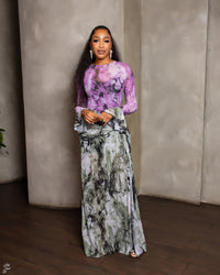 Milan Dress (Dabota Two Tone)