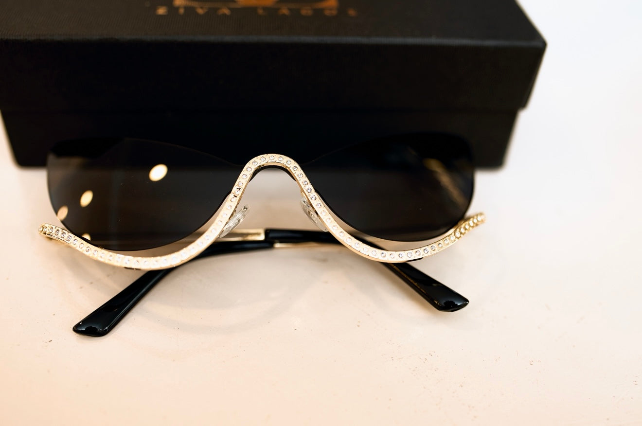 Monroe Sunglasses(Jet Black)