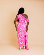 Yaya Dress (Fuchsia Flame)