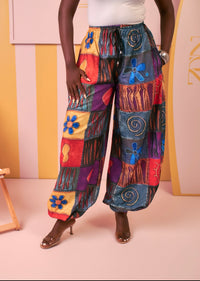 Ari Pants(Mosaic Bloom Print)