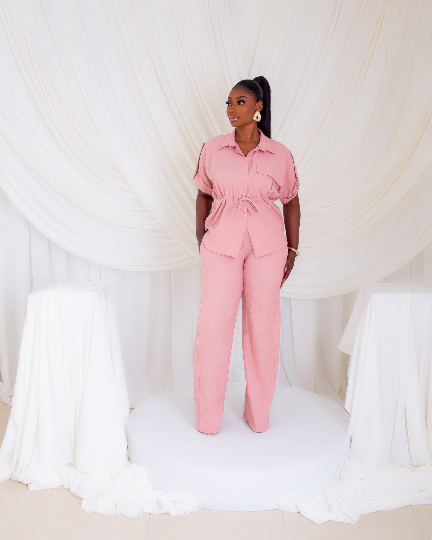 The Amara Linen Set