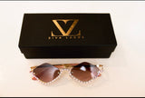 Celeste Sunglasses(Rose Smoke)