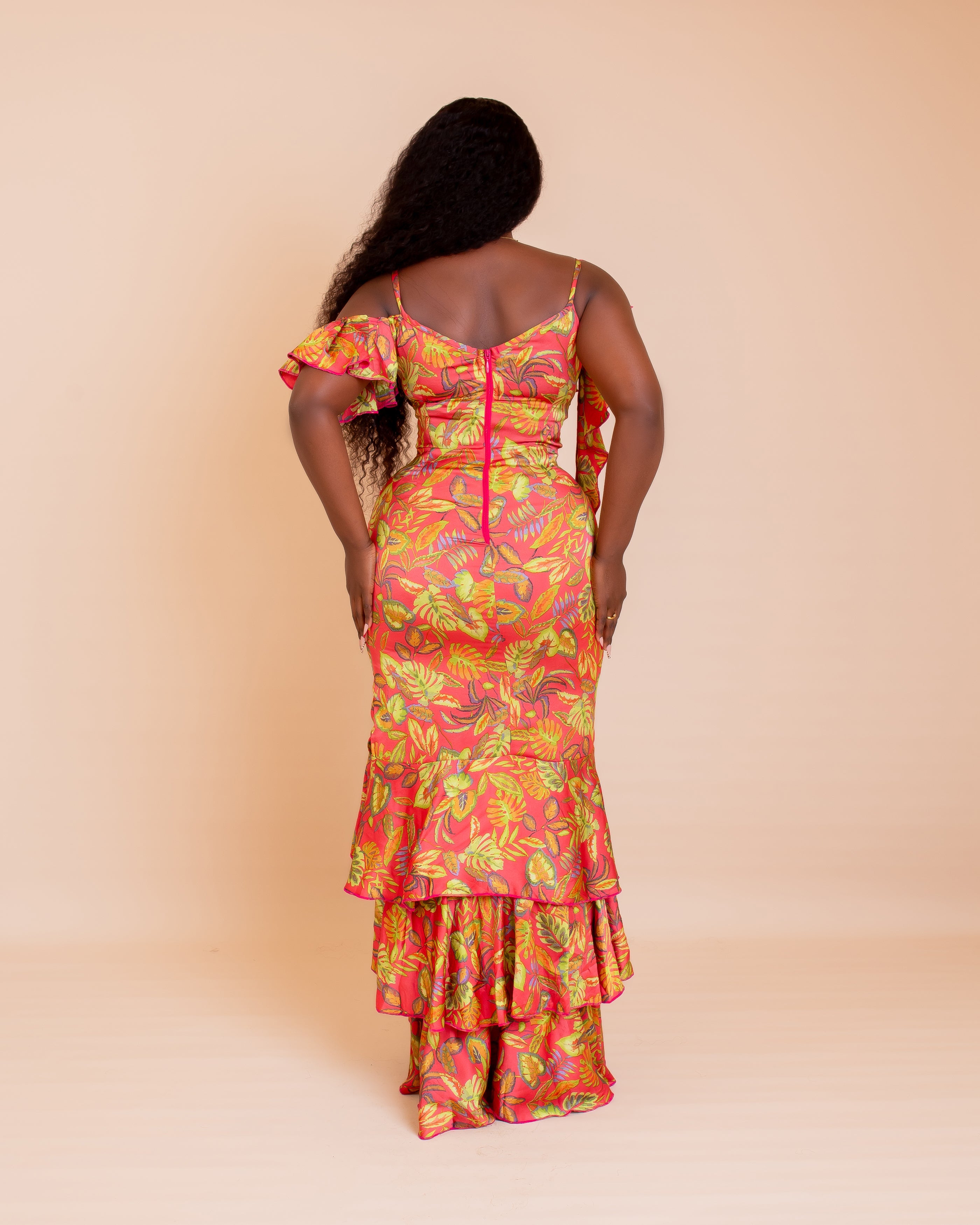 Ariana Dress (Sunset Flora)