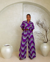Zuri Ankara Set (Royal Amethyst)