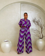 Zuri Ankara Set (Royal Amethyst)