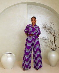Zuri Ankara Set (Royal Amethyst)