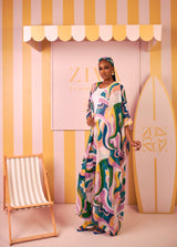 Favor Kimono Set (Pastel Mirage Print)