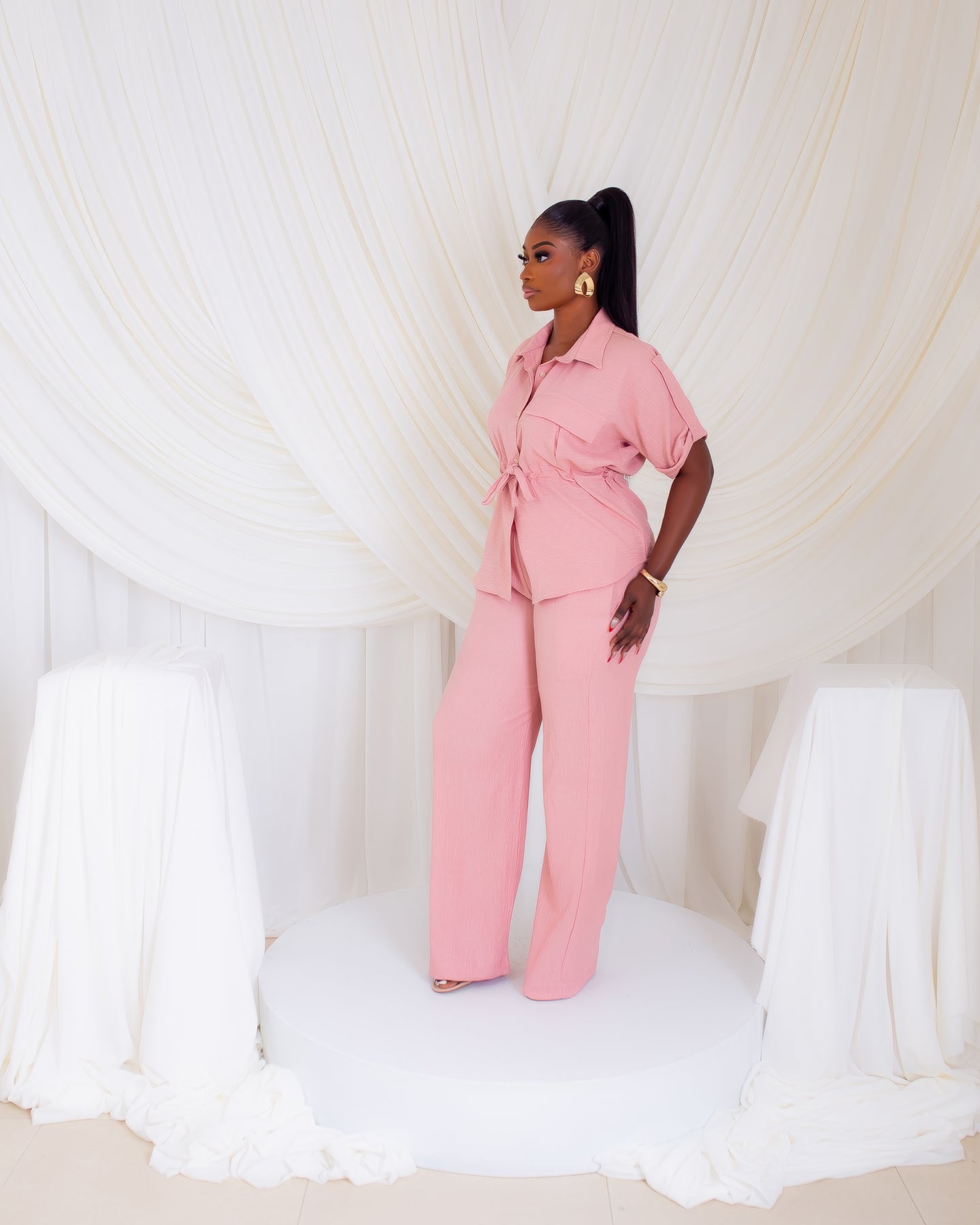 The Amara Linen Set