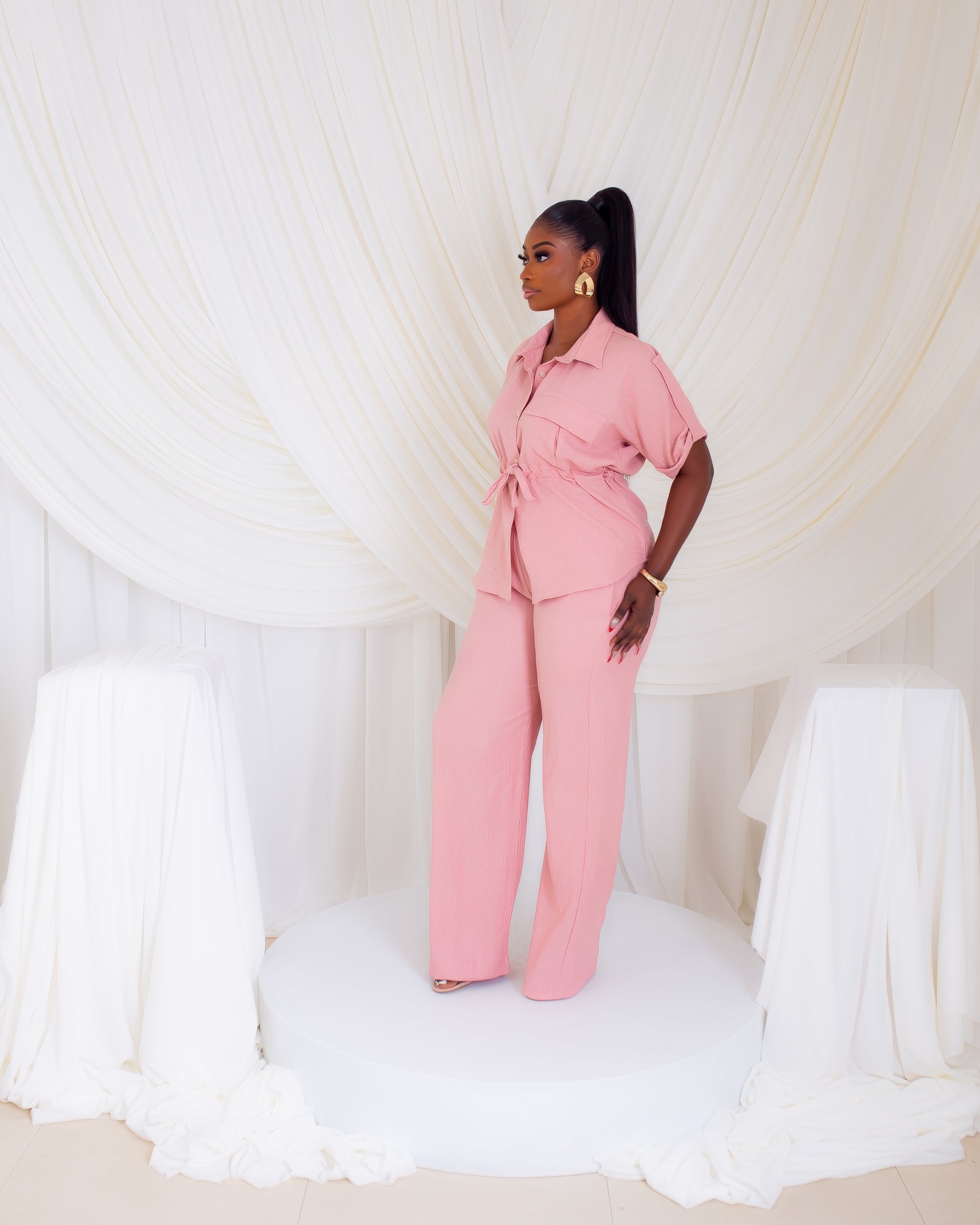 The Amara Linen Set