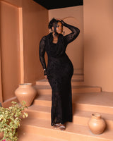 Maryam Transformer Dress (Shadow Veil Print)