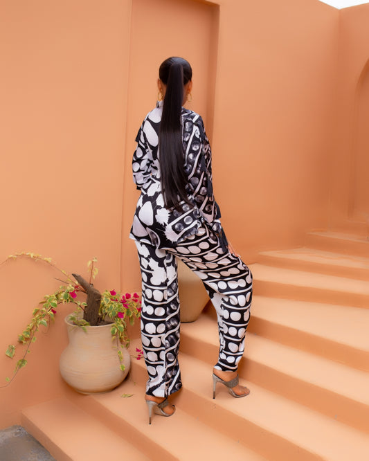 Tassle Silk Set (Lunar Dots)