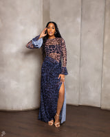 Milan Dress (Nicole Two Tone)