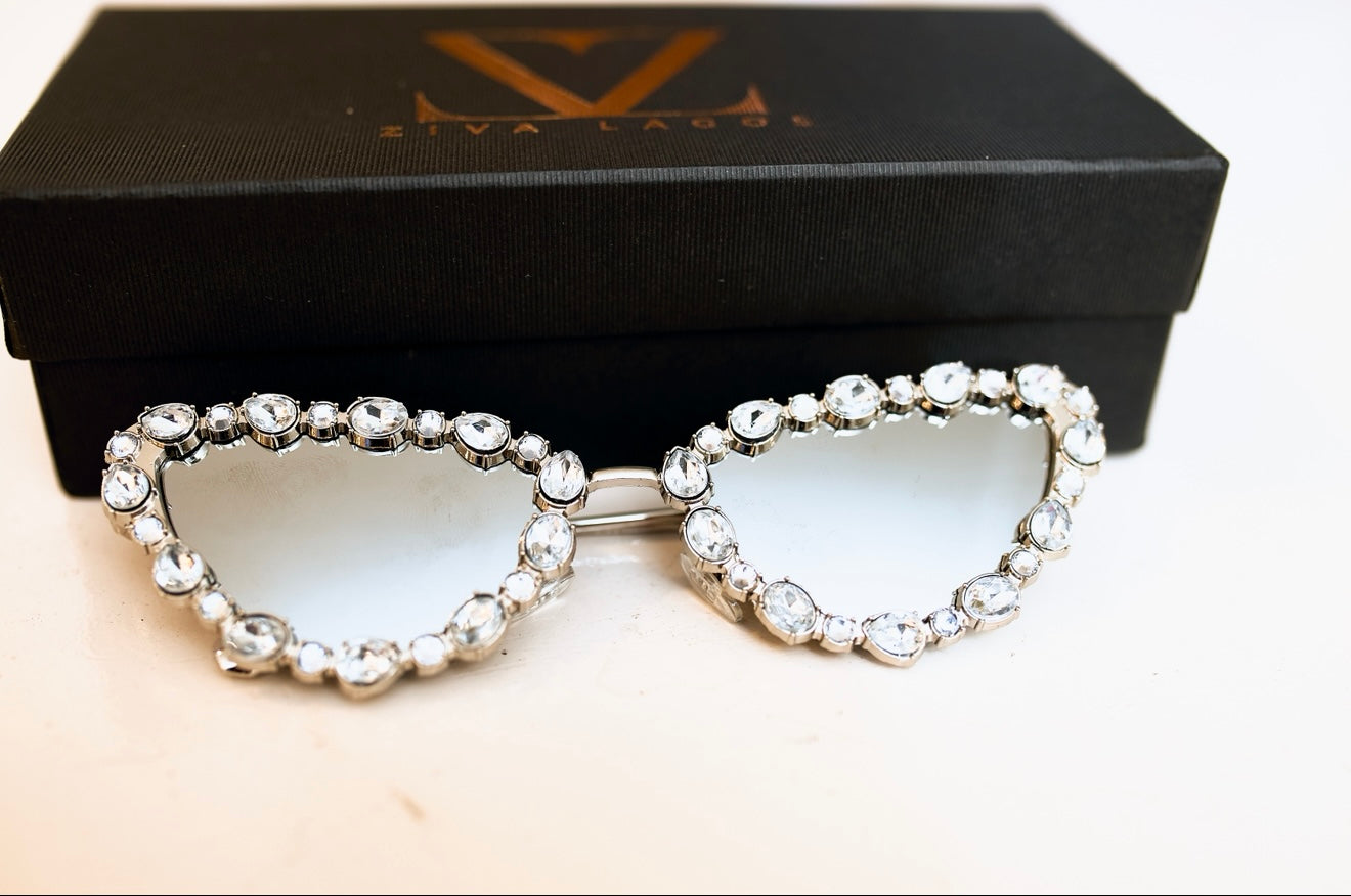 Amour Sunglasses (Silver)