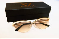 Loren Sunglasses(Champagne Bronze)
