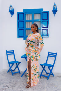 Milan Mesh Dress (Tropicália)