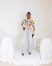 Kairo Custom Ziva Mesh Top (Tropicalía)