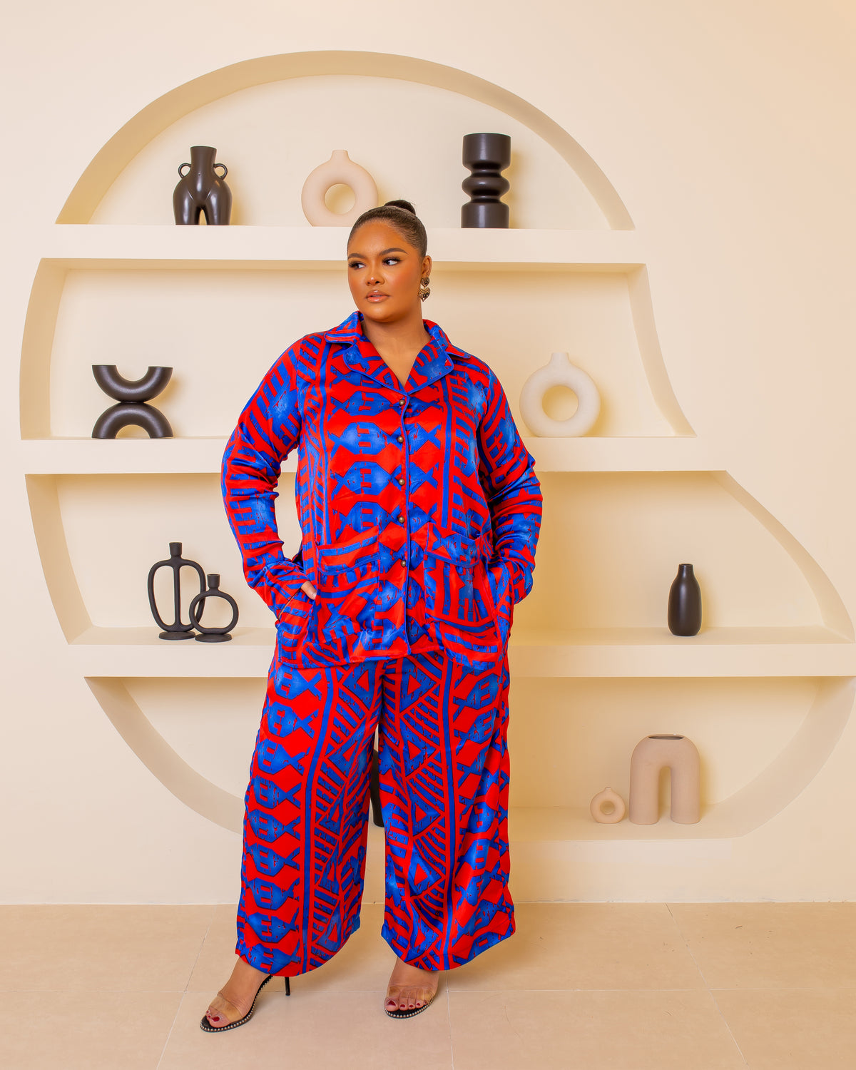 Silk Pj Set