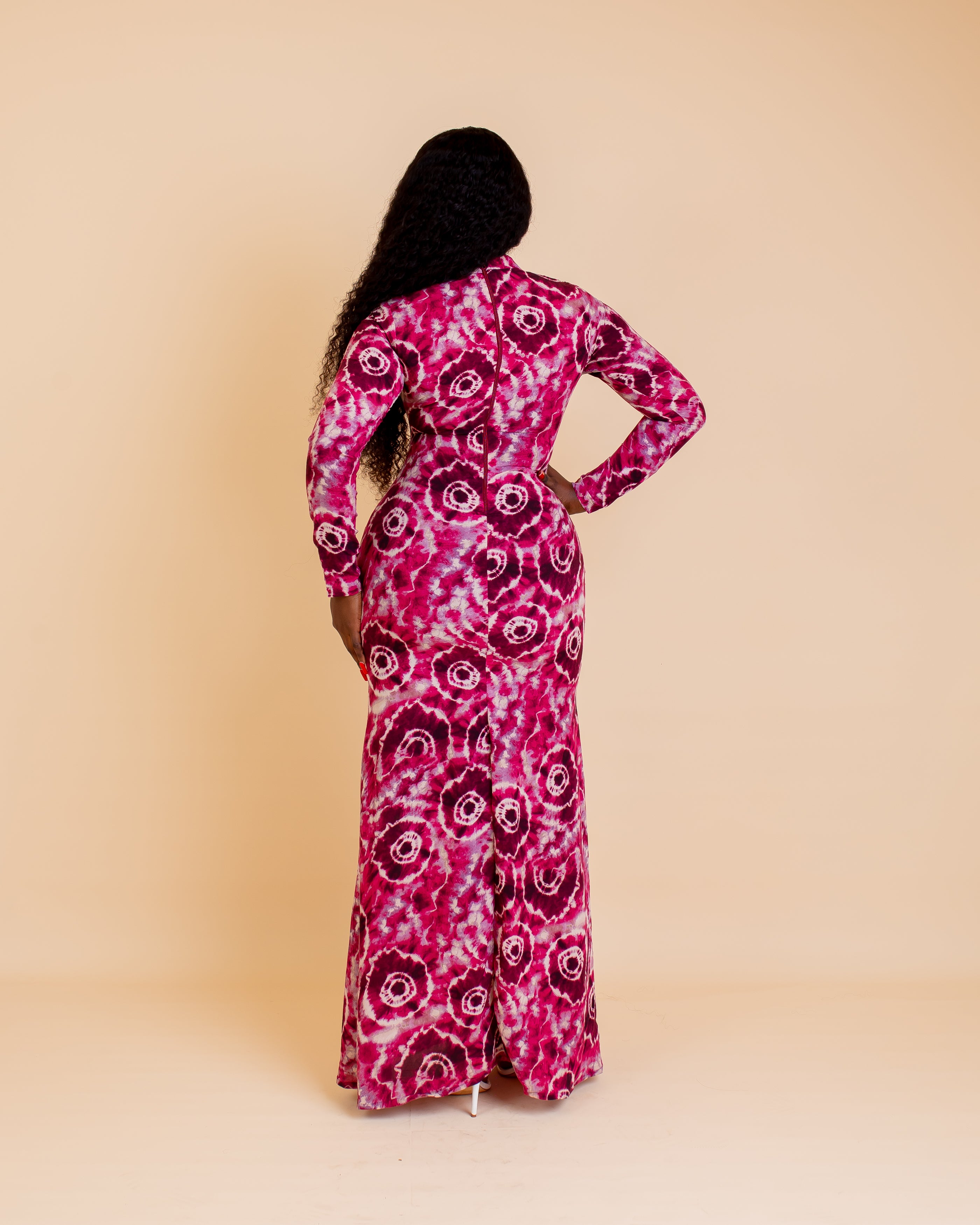 Talia Dress (Coral Bloom)
