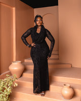 Maryam Transformer Dress (Shadow Veil Print)