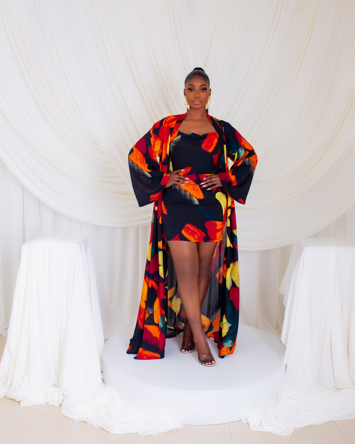 Danika Mini Dress & Kimono