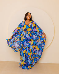 Ezra Kimono Set (Laguna Muse Print)