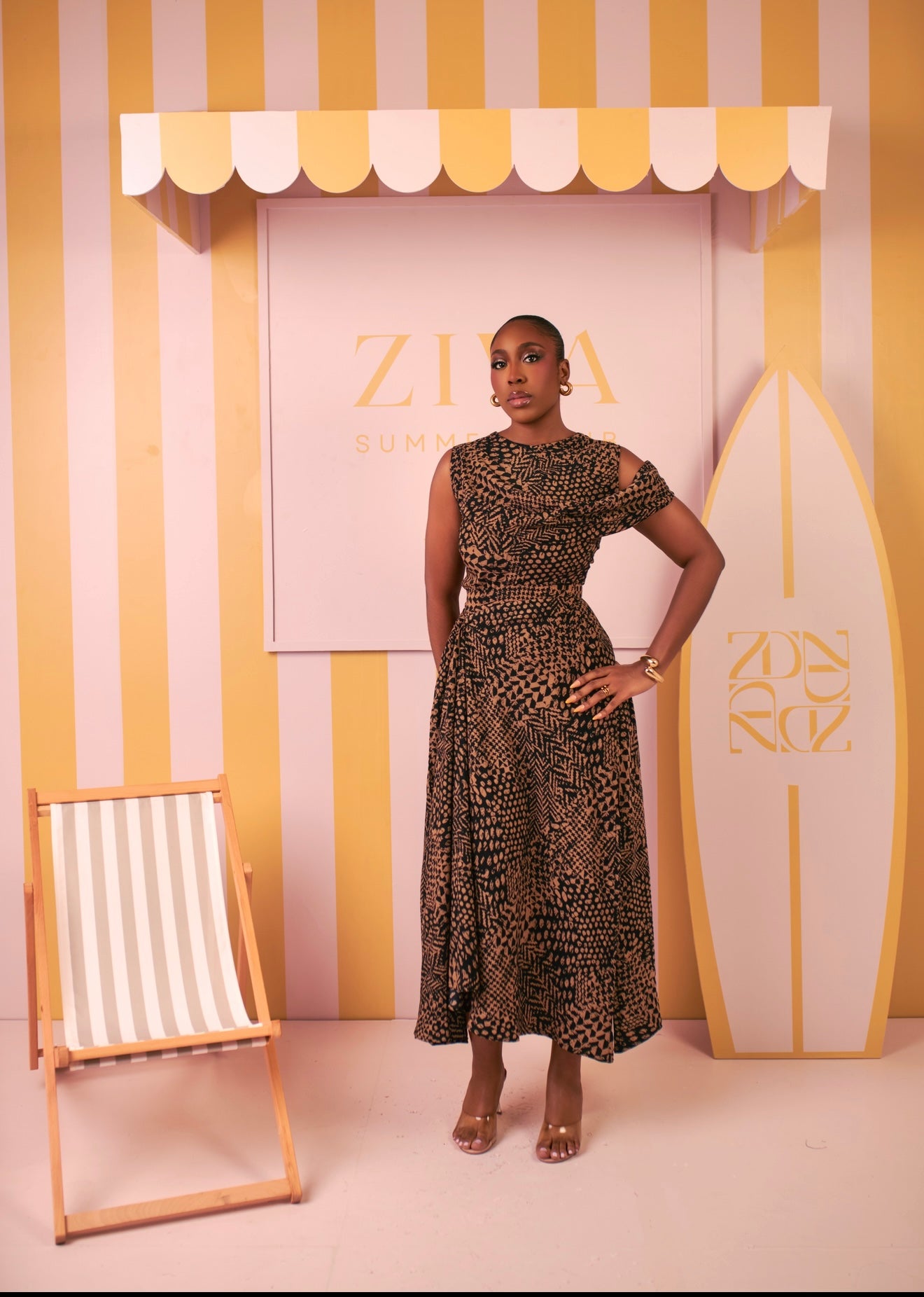 Olivia Skirt Set (Sahara Mosaic Print)