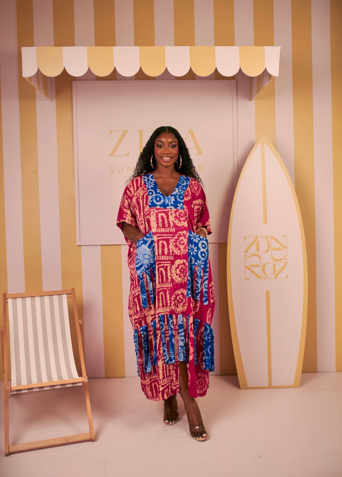 Ife Adire Bubu (Royal Bloom Print)