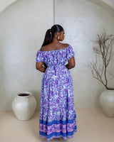 Mirai Skirt Set (Lavender Vine)