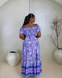 Mirai Skirt Set (Lavender Vine)