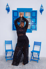 Milan Mesh (Black pattern)