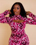 Talia Dress (Coral Bloom)