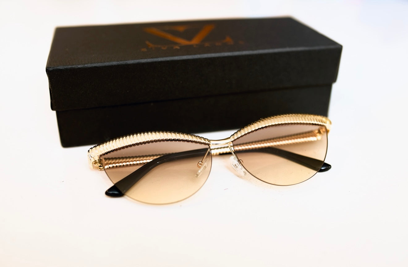 Loren Sunglasses(Champagne Bronze)