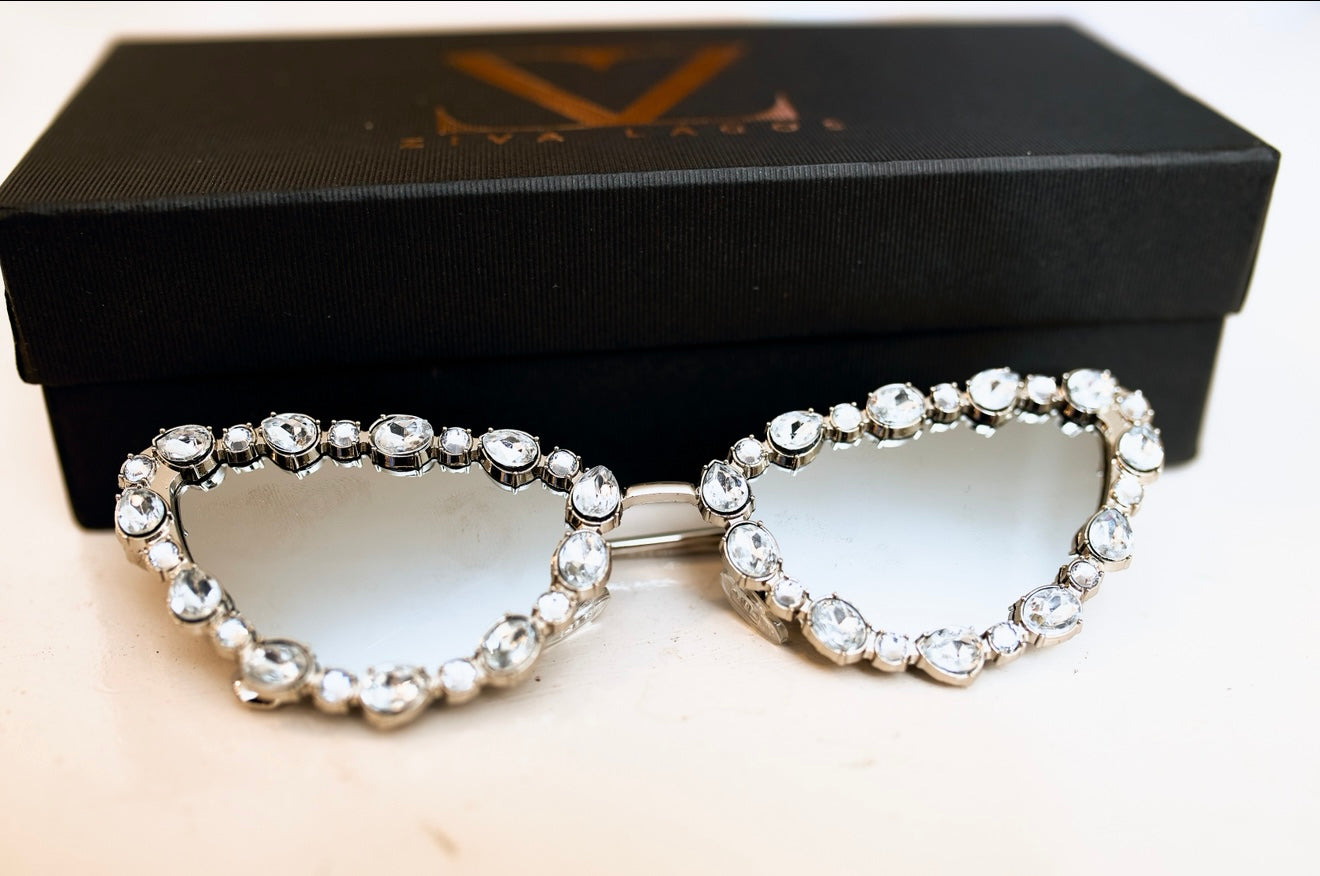 Amour Sunglasses (Silver)