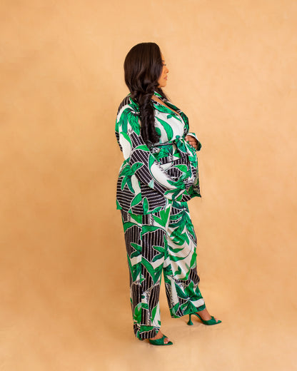 Bumpiana Eva Kimono Silk Set