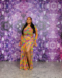 Milan Dress (Ziva Custom Print)