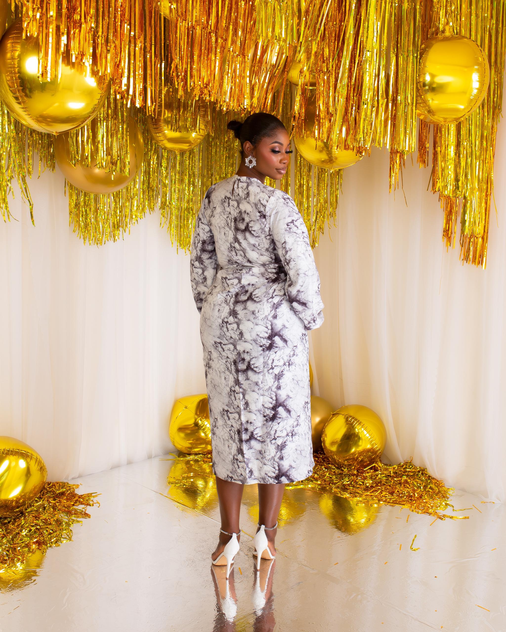 Olori Iro & Buba with Fringe Detail