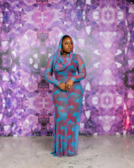 Maryam Transformer Dress (Ziva Custom Print)