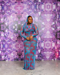 Maryam Transformer Dress (Ziva Custom Print)