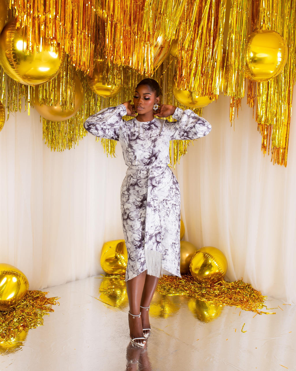 Olori Iro & Buba with Fringe Detail