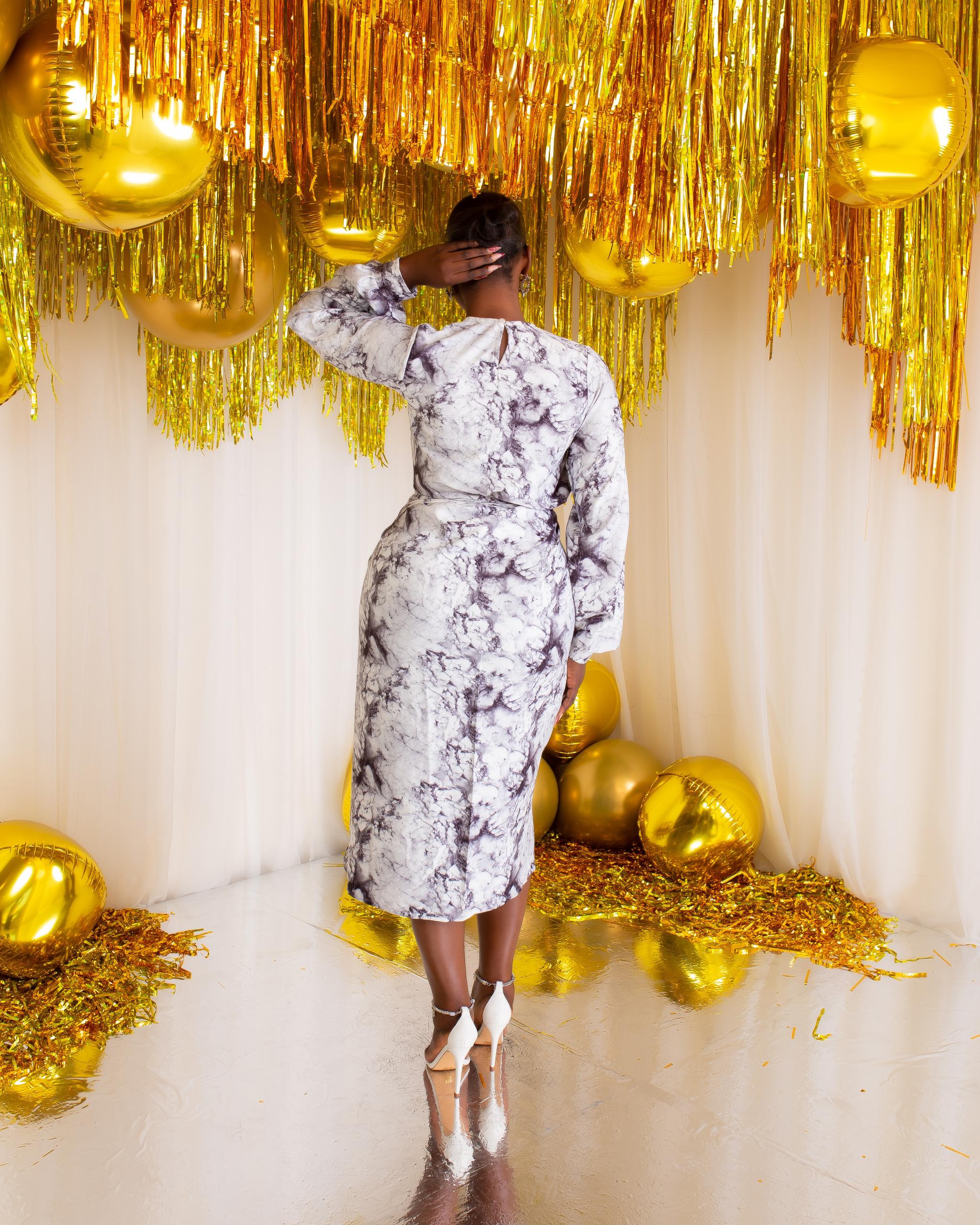 Olori Iro & Buba with Fringe Detail