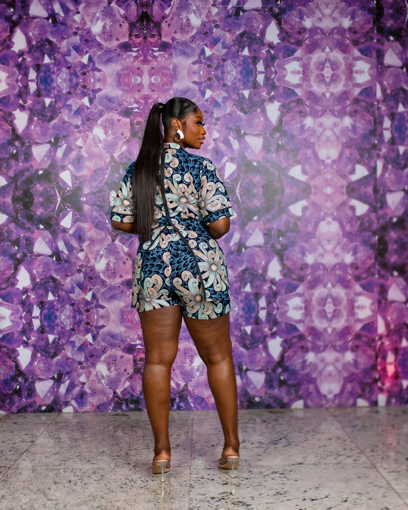 Aduke Short Set (Zuri Crest)