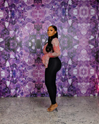 London Custom Ziva Mesh Top