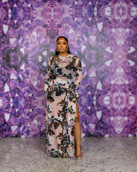 Milan Dress (Eden Noir)