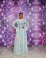 Neriah Dress (Ziva Custom Print)