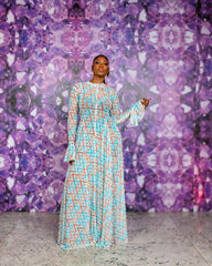 Neriah Dress (Ziva Custom Print)