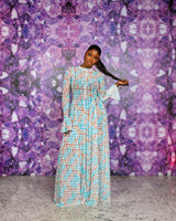Neriah Dress (Ziva Custom Print)